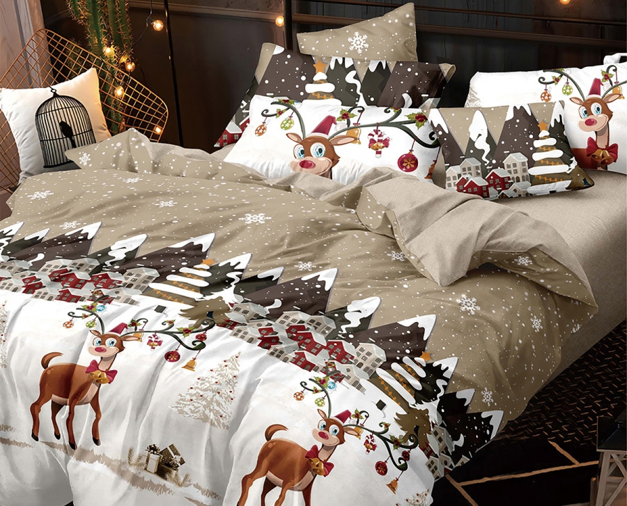 Комплект постельного белья | Твил-сатин | Сайлид-текстиль