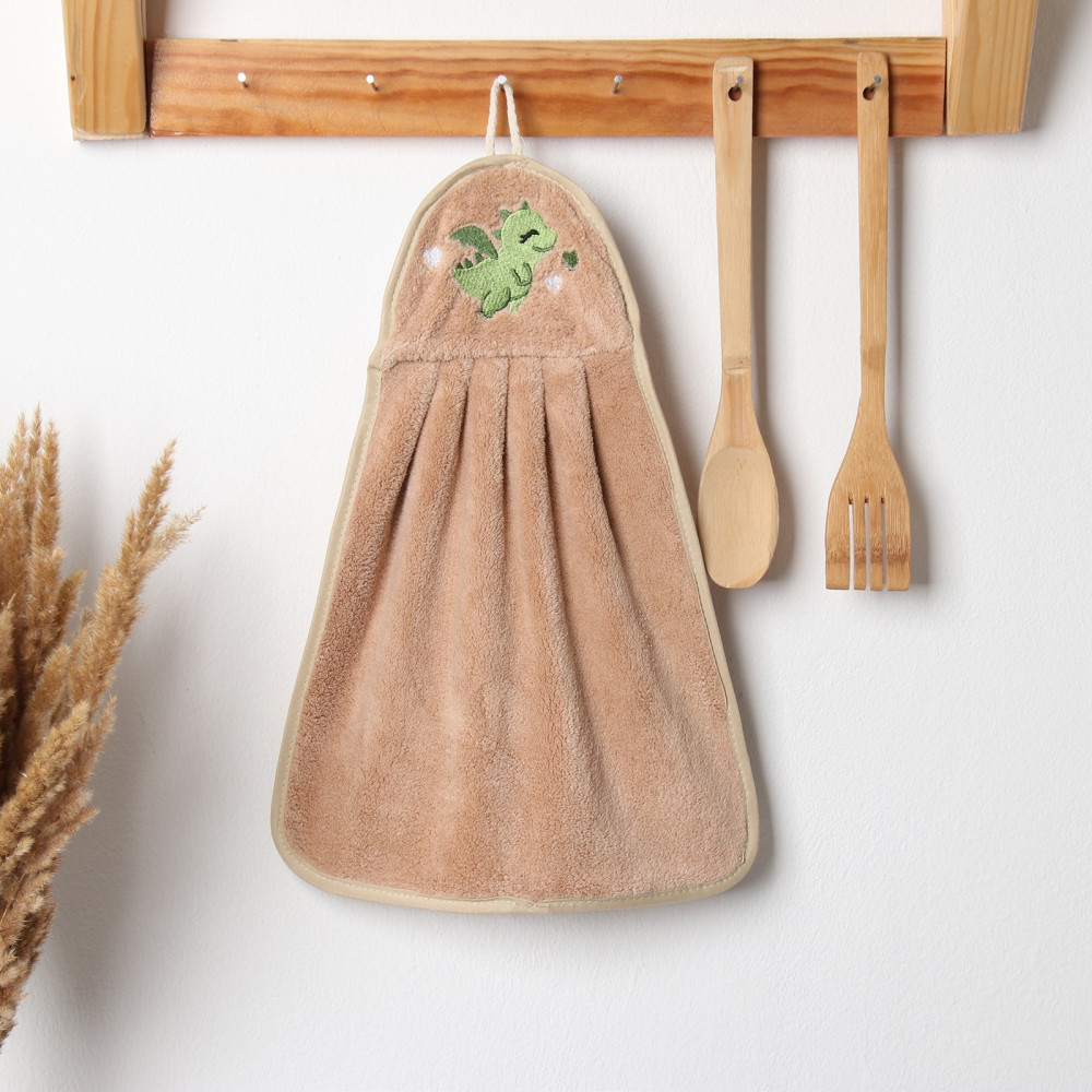 Салфетка декоративная «Летящий дракончик» | Кухонный текстиль Символ года 2024 | Доляна