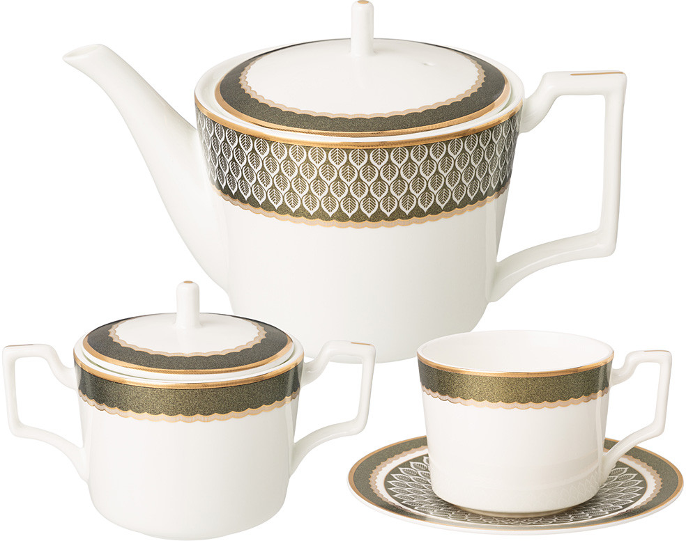 Чайный сервиз «Peacock» | Peacock | Lefard