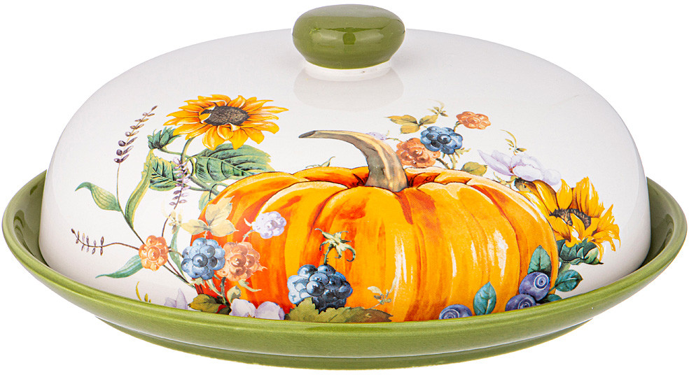 Блюдо для блинов с крышкой «Урожай» | Урожай | Agness
