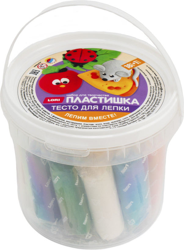 Тесто для лепки | Пластишка | Lori