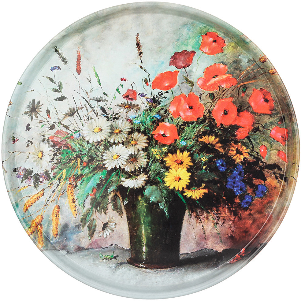 Поднос сервировочный «Полевые цветы» | Agness