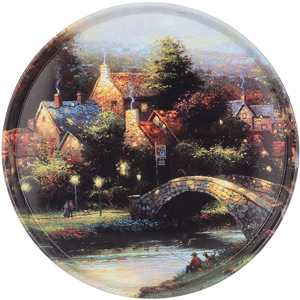 Поднос сервировочный «Загородный пейзаж» | Agness