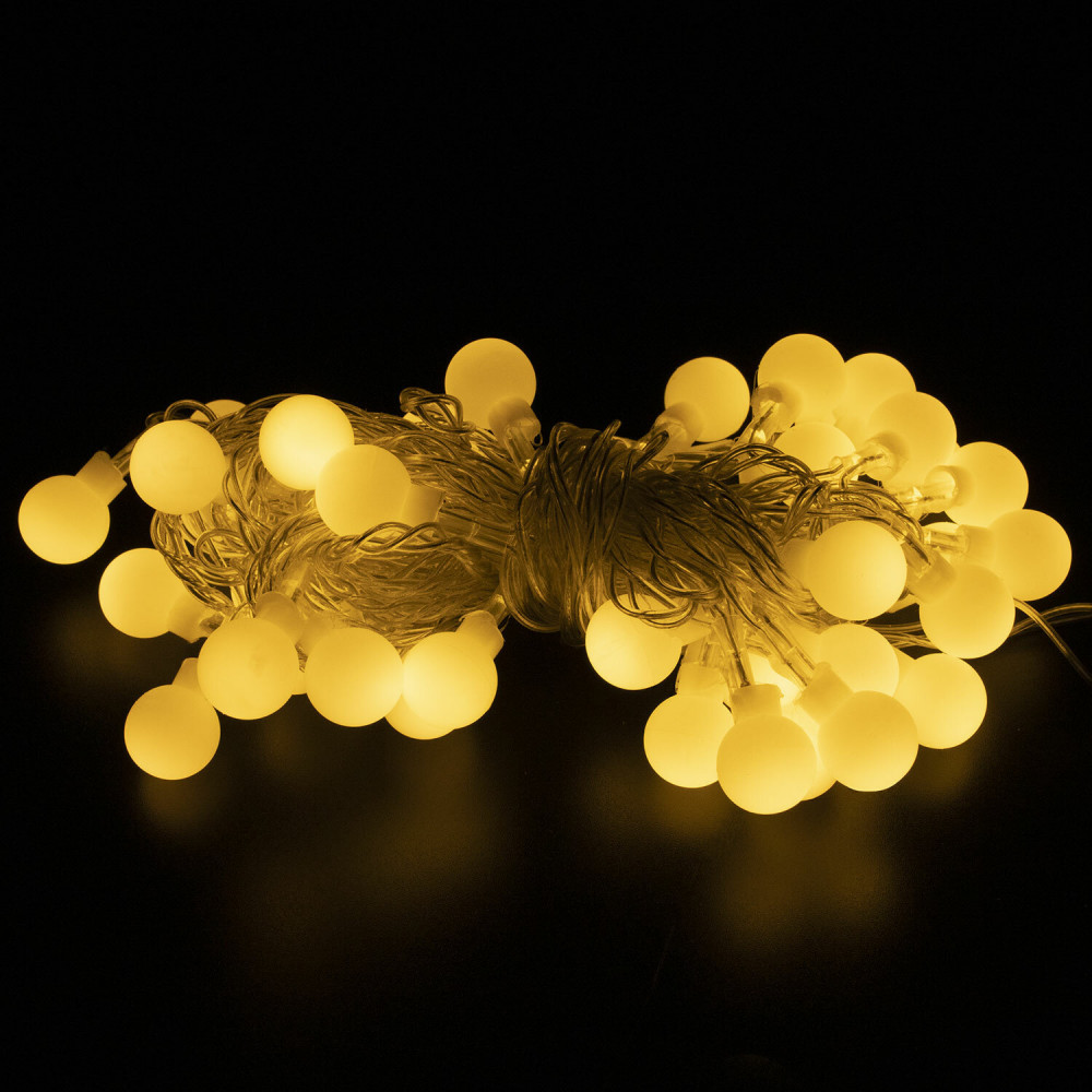 Электрогирлянда-нить комнатная «Шарики» | Золотая сказка