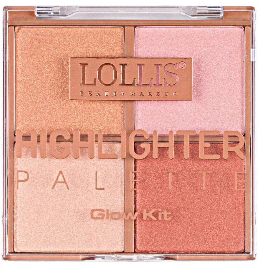 Хайлайтер для лица «Highlighter glow kit», оттенок 04 | Lollis