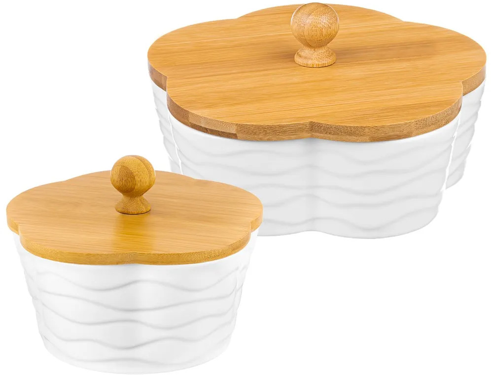 Набор банок для печенья «Айсберг волны» | Elan Gallery