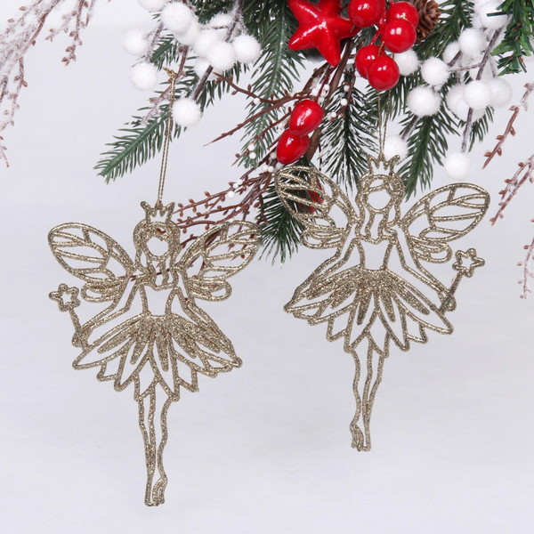 Набор подвесных украшений «Снежная фея» | Серпантин
