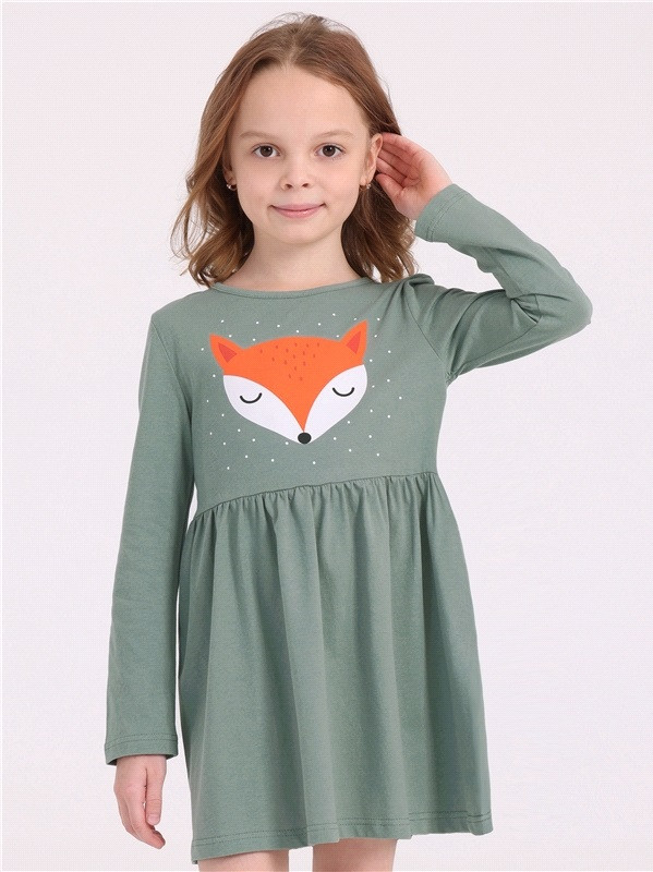 Платье для девочек | Променад | Апрель