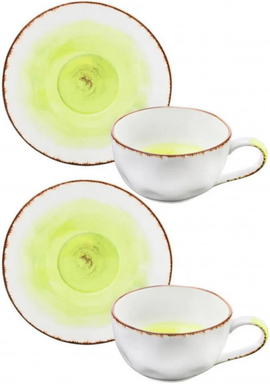 Набор чайных пар «Кантри»