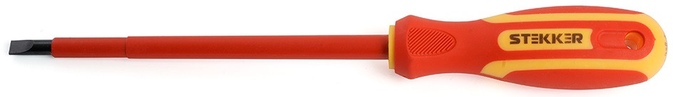 Отвертка шлицевая диэлектрическая | Stekker