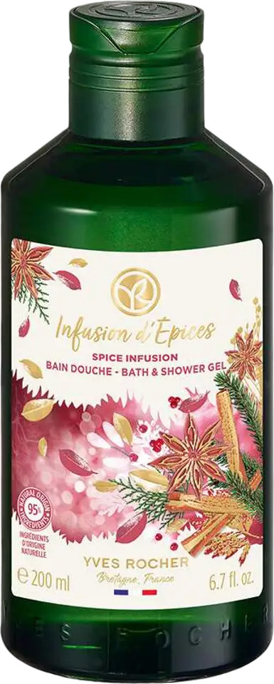 Гель для душа и ванны «Зимние пряности» | Yves Rocher