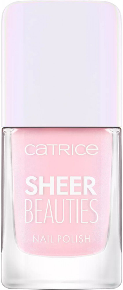 Лак для ногтей «Sheer Beauties Nail Polish», оттенок 040 Fluffy cotton candy | Catrice