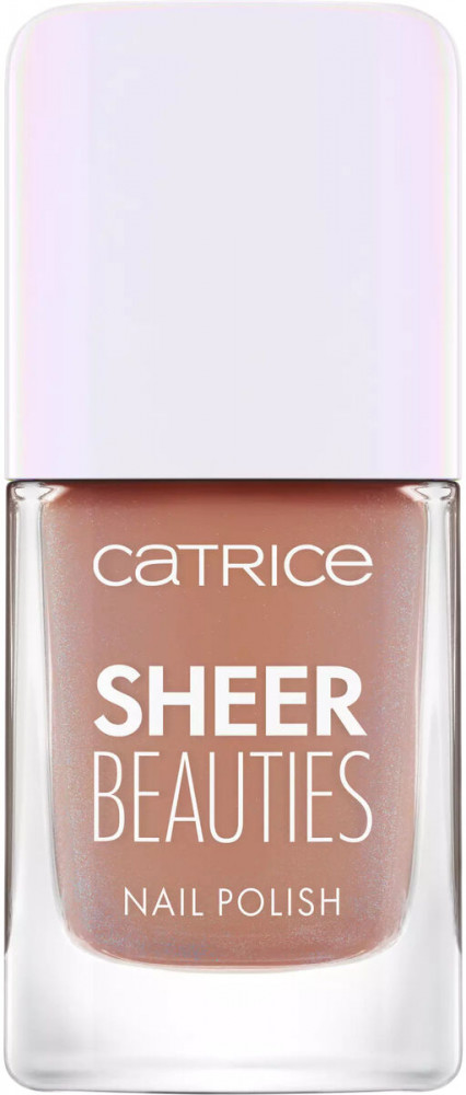 Лак для ногтей «Sheer Beauties Nail Polish», оттенок 060 Love you latte | Catrice