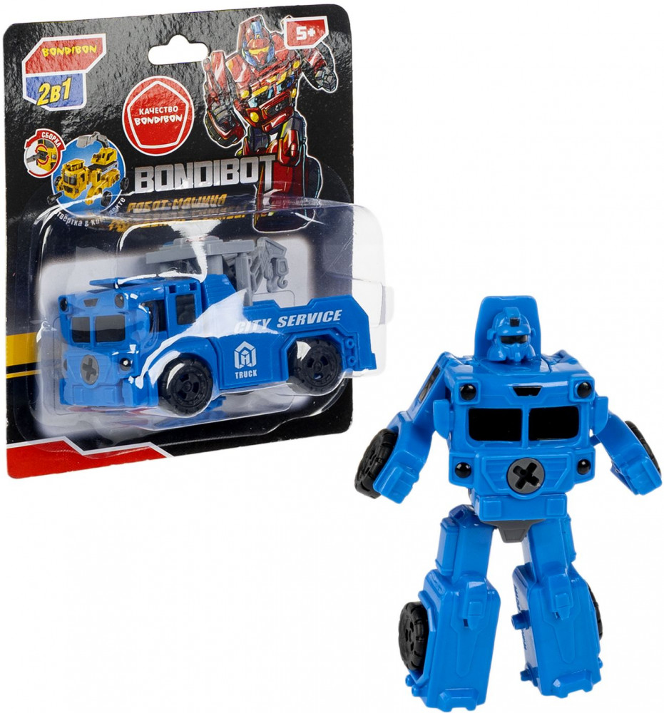 Трансформер «Робот-эвакуатор» | Bondibot | Bondibon