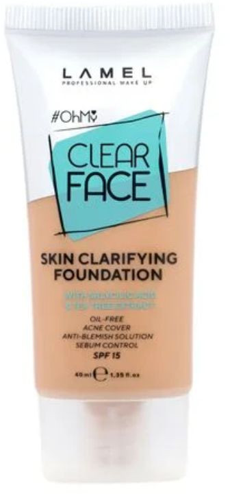 Тональный крем «Clear Face», оттенок 405 Buff Beige | OhMy | Lamel