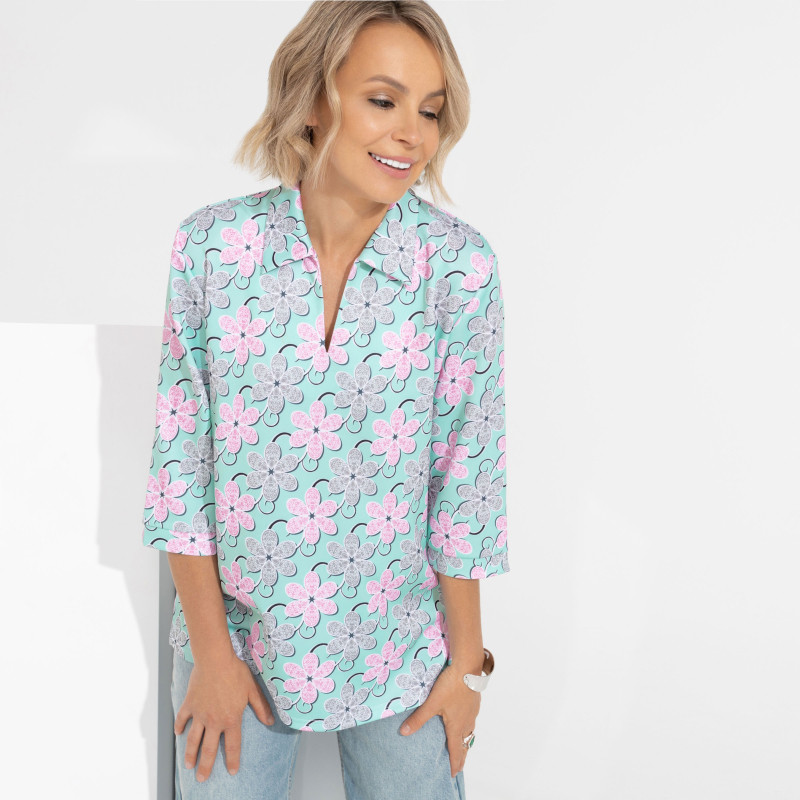 Блуза женская «Оригинальна во всем, кокетка» | Charutti