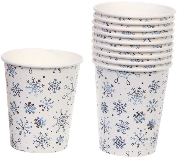 Набор стаканов «Снежные искры»