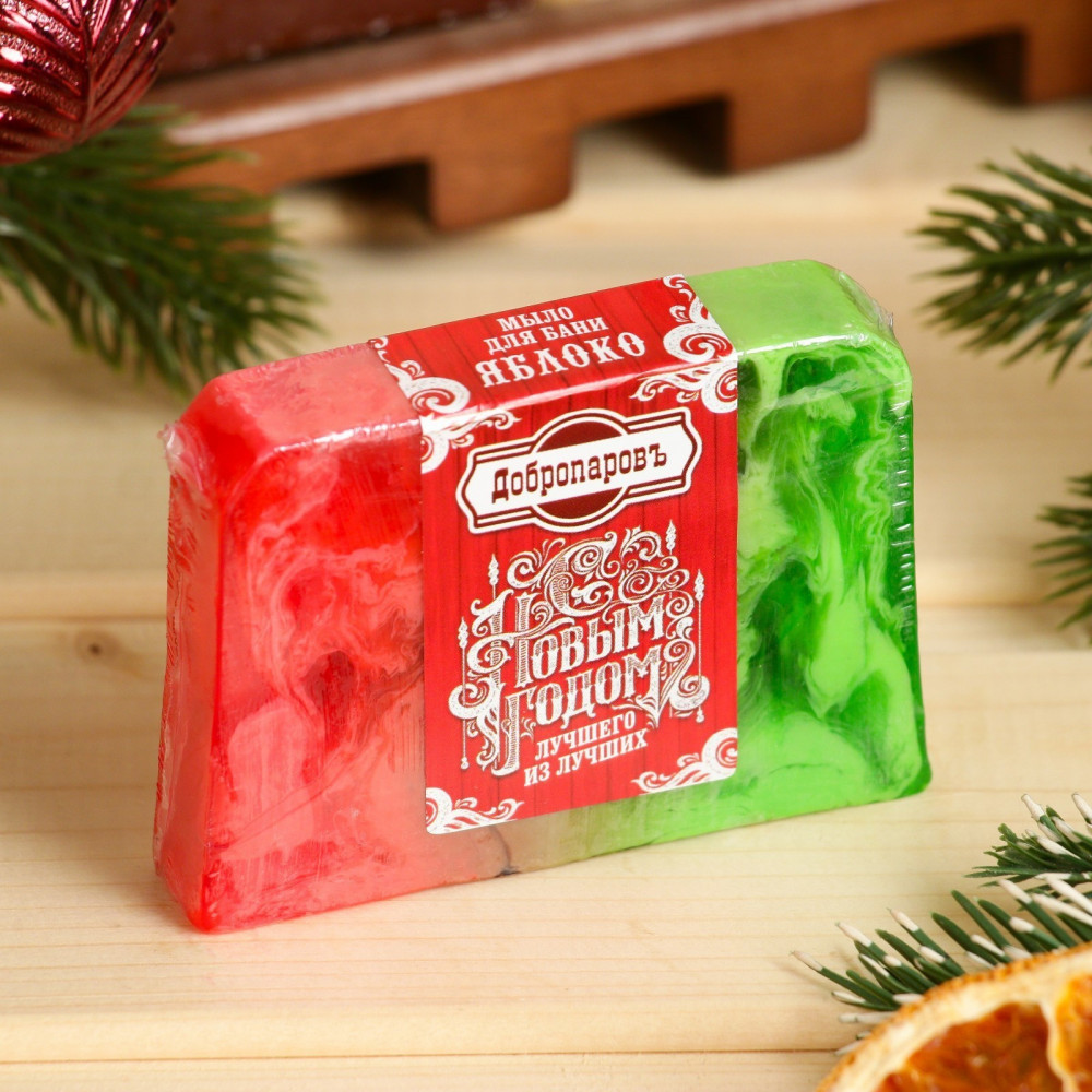 Мыло-спа для бани и сауны «С новым годом» | Добропаровъ