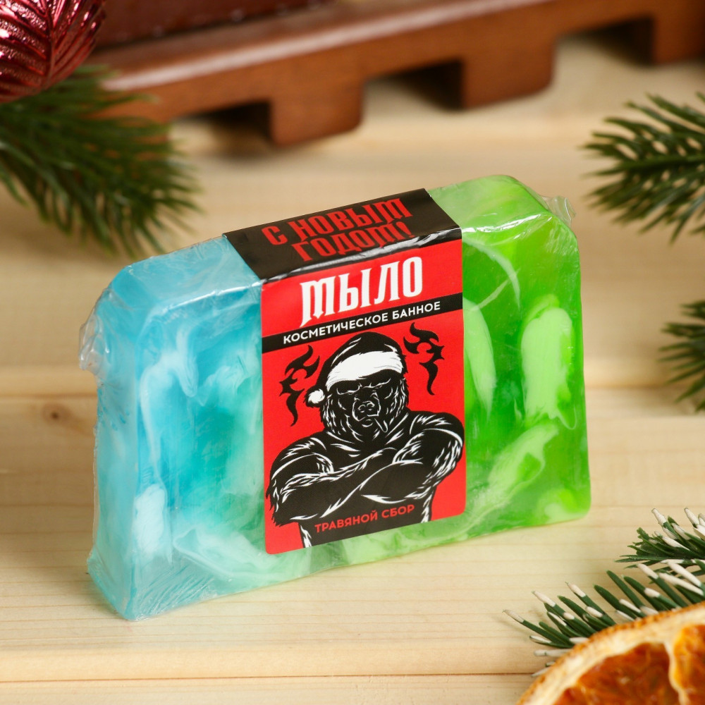 Мыло-спа для бани и сауны «Травяной сбор» | Банная забава