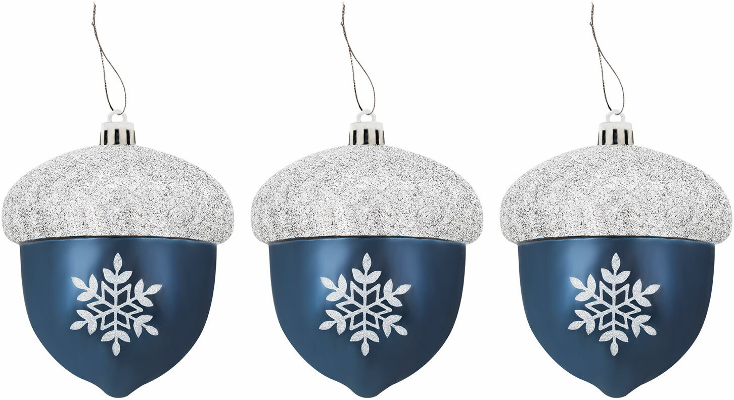 Украшение ёлочное «Желуди» | Золотая сказка