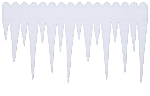 Украшение новогоднее «Сосульки» | Серпантин