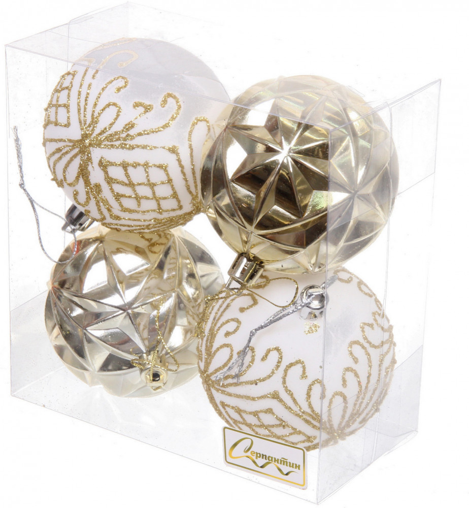 Набор шаров елочных «Симфония леса» | Серпантин