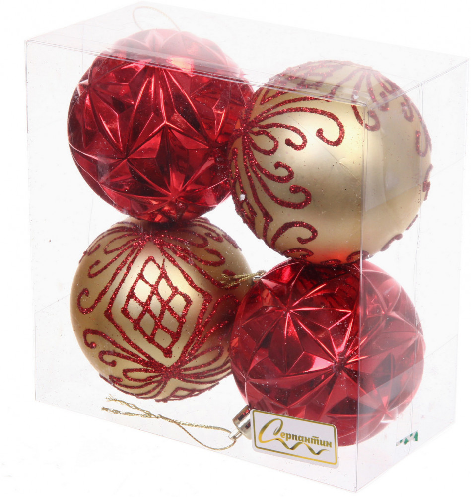 Набор шаров елочных «Симфония леса» | Серпантин