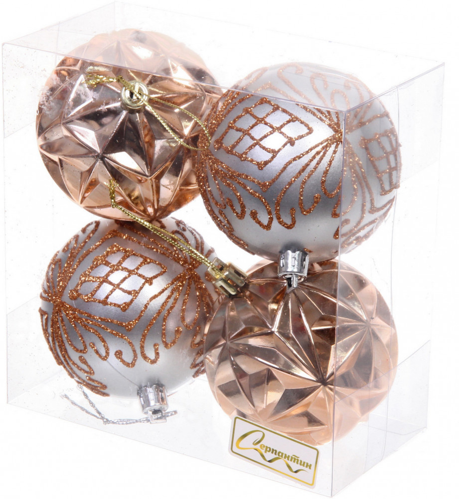 Набор шаров елочных «Симфония леса» | Серпантин