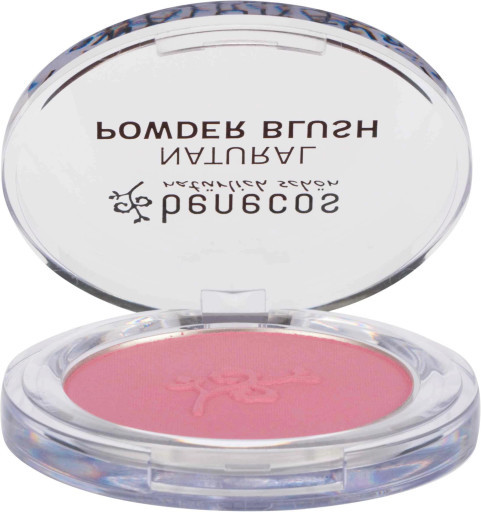 Румяна для лица компактные «Natural Powder Blush», оттенок Mallow Rose