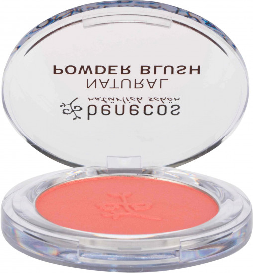 Румяна для лица компактные «Natural Powder Blush», оттенок Sassy Salmon
