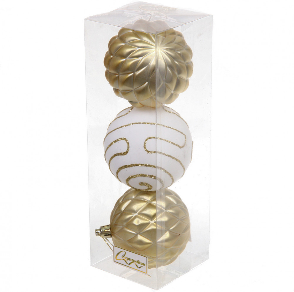 Набор шаров ёлочных «Сказочная мечта» | Серпантин