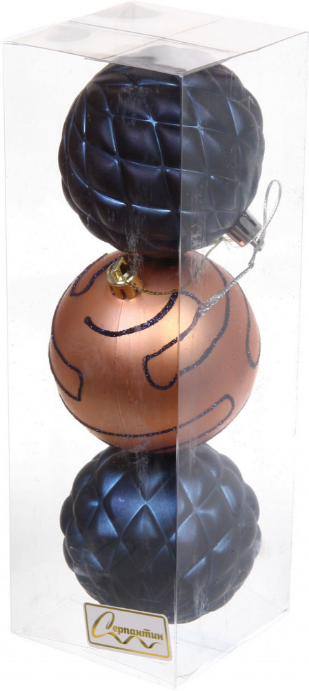 Набор шаров ёлочных «Сказочная мечта» | Серпантин