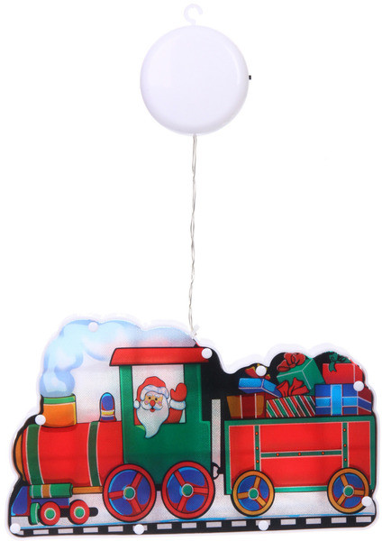 Фигура светодиодная «Дед Мороз в паровозе»