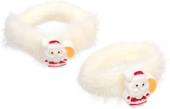 Набор резинок для волос детских «Дед Мороз» | Кокетка