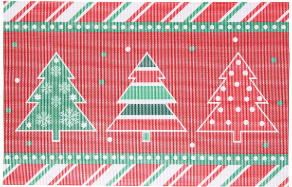 Салфетка на стол «Ёлочки»