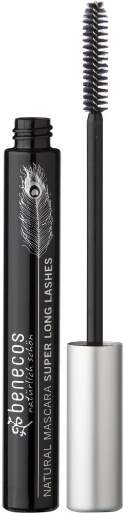 Тушь для ресниц удлиняющая «Super Long Lashes Mascara», оттенок Carbon Black | Benecos
