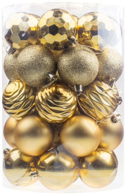Набор шаров ёлочных «Золотой фейерверк» | Art of Dream