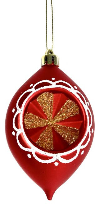 Украшение новогоднее подвесное «Капля» | Формованный пластик | Magic Time