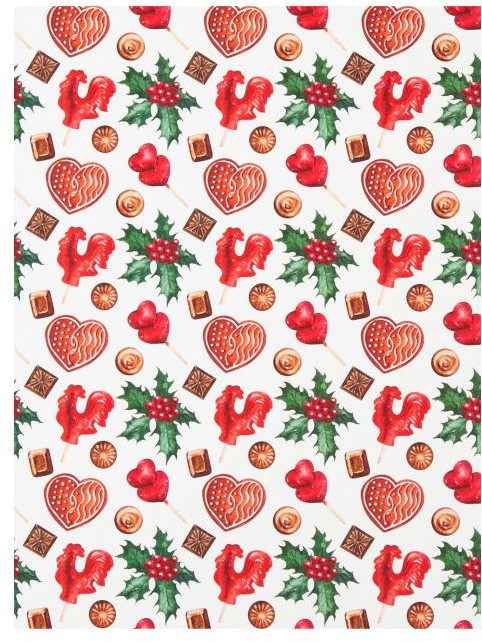 Бумага оберточная «Ногодние эмоции» | Феникс Презент