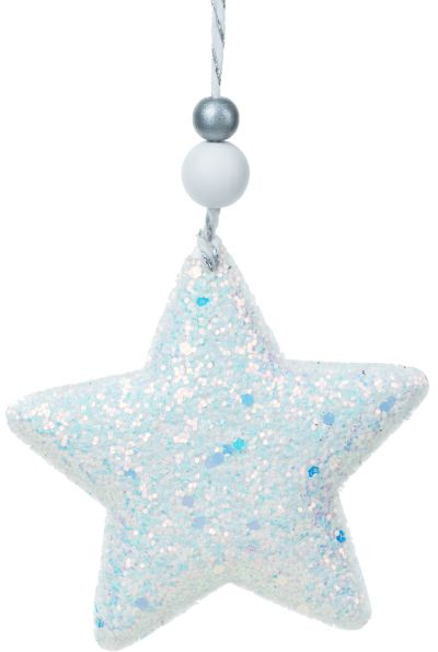 Украшение новогоднее «Блестящая звезда» | Мягкие подвесы | Феникс Презент