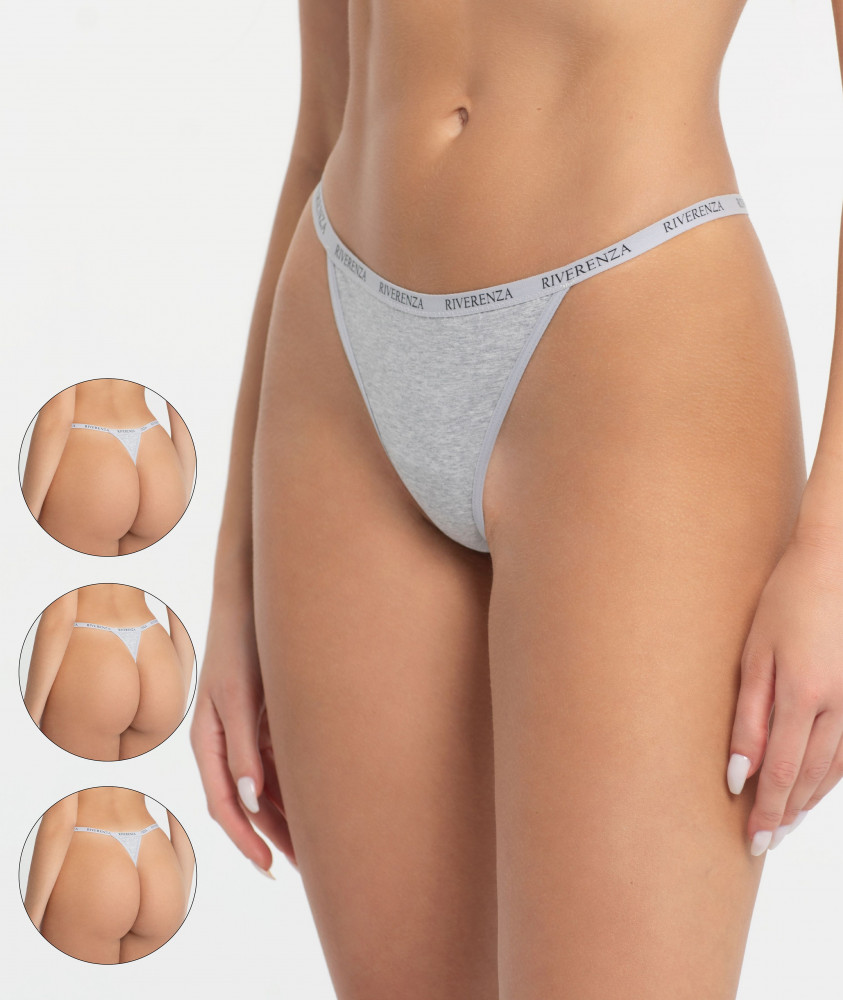 Комплект трусов женских | Cotton logo | Riverenza