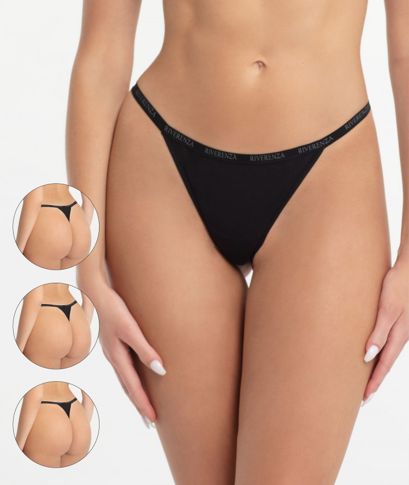 Комплект трусов женских | Cotton logo | Riverenza