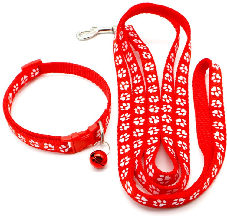 Ошейник с поводом для кошек и собак