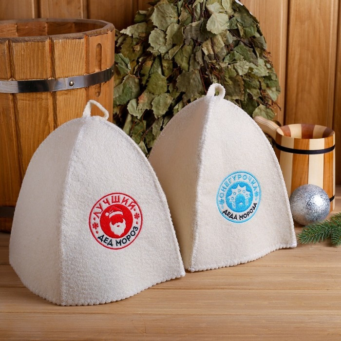 Подарочный набор «Дед мороз и снегурочка» | Новый год | Банная забава