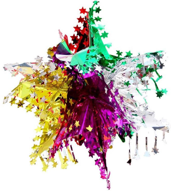 Гирлянда «Маленькая цветная галактика» | Елки из фольги | Феникс Презент