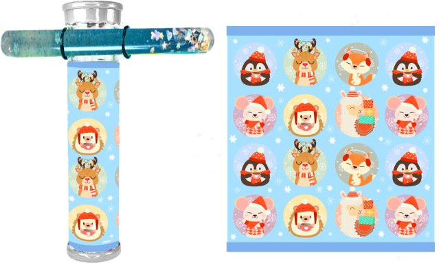 Калейдоскоп с подсветкой «Веселые зверята» | Феникс Презент