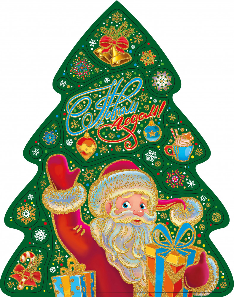 Украшение оконное «Яркая елочка» | Феникс Презент