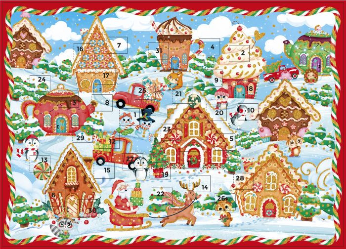 Адвент-плакат «Праздник» | Феникс Презент