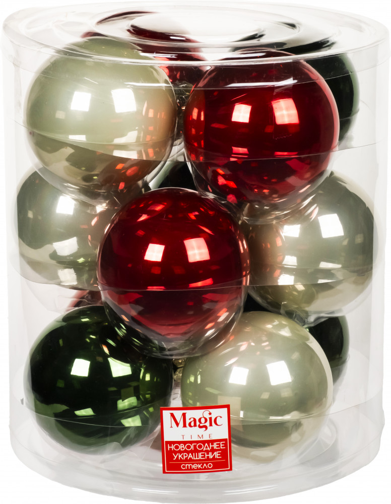 Набор шаров ёлочных | Magic Time