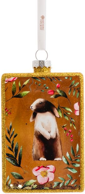 Украшение новогоднее «Лесной зайчик» | Крольчата на лужайке | Magic Time